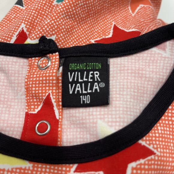 Villervalla Orange Star Long Sleeve Dress - Picture 9 of 9